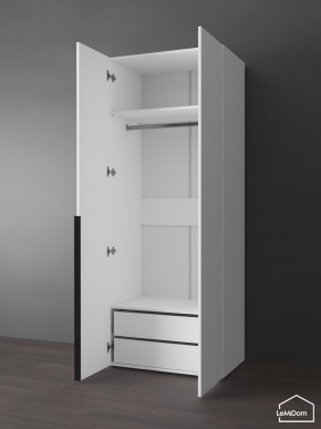 Шкаф Linnea MHR-2-3 2050х800х510 (Белый-М 11.1.2) в Салехарде - salekhard.mebel24.online | фото 6
