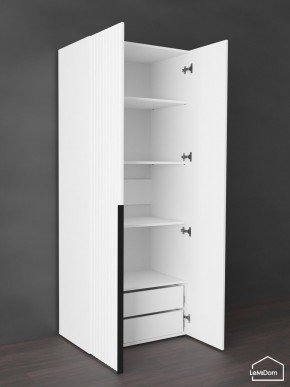 Шкаф Linnea MHR-2-4 2050х800х510 (Белый-М 11.1.2) в Салехарде - salekhard.mebel24.online | фото 6