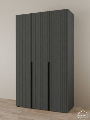 Шкаф Linnea MHR-3-2 2050х1200х510 (Графит-М 11.1.25) в Салехарде - salekhard.mebel24.online | фото