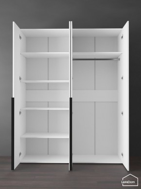 Шкаф Linnea MHR-4-1 2050х1600х510 (Белый-М 11.1.1) в Салехарде - salekhard.mebel24.online | фото 4