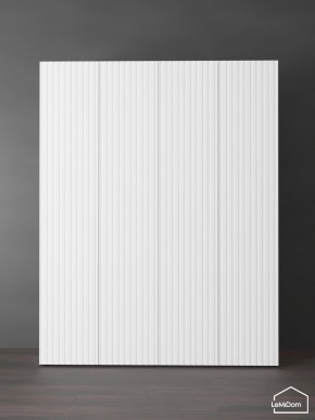 Шкаф Linnea MHR-4PO-1 2050х1600х510 (Белый-М 11.1.1) в Салехарде - salekhard.mebel24.online | фото 5