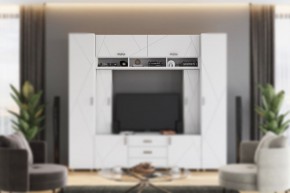 Шкаф настенный "Сандра" 1500 (Белый лофт) в Салехарде - salekhard.mebel24.online | фото 2