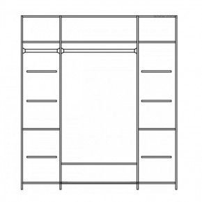 Шкаф Нинель ММ-167-01/04 в Салехарде - salekhard.mebel24.online | фото 3
