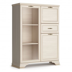 Шкаф низкий (1 стеклодверь) Сиена в Салехарде - salekhard.mebel24.online | фото 1