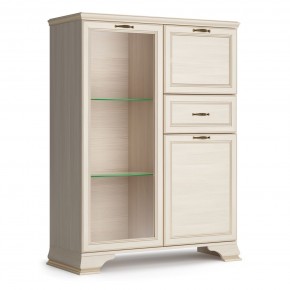 Шкаф низкий (1 стеклодверь) Сиена в Салехарде - salekhard.mebel24.online | фото 3