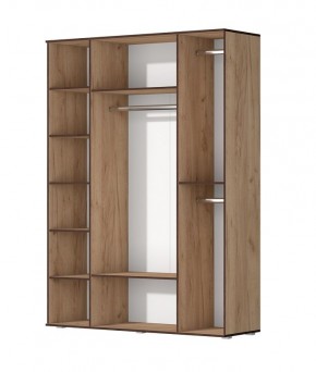 Шкаф Норден 1600 (Дуб Крафт золотой) в Салехарде - salekhard.mebel24.online | фото 2