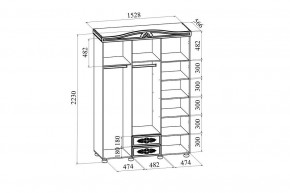 Шкаф платяной Ассоль АС-27 в Салехарде - salekhard.mebel24.online | фото 6