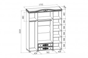 Шкаф платяной Ассоль АС-28 в Салехарде - salekhard.mebel24.online | фото 4