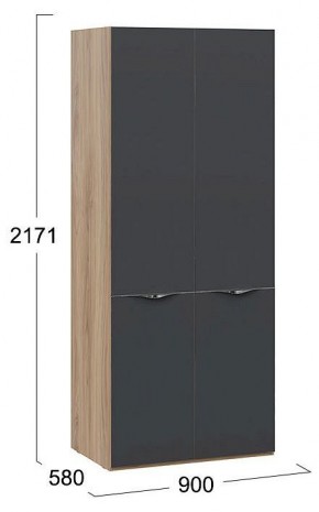 Шкаф платяной Глосс СМ-319.07.211 в Салехарде - salekhard.mebel24.online | фото 4
