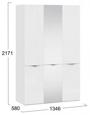 Шкаф платяной Глосс СМ-319.07.432 в Салехарде - salekhard.mebel24.online | фото 4