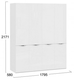 Шкаф платяной Глосс СМ-319.07.441 в Салехарде - salekhard.mebel24.online | фото 3