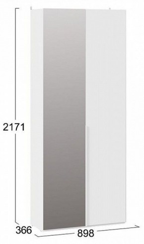 Шкаф платяной Порто СМ-393.07.225 в Салехарде - salekhard.mebel24.online | фото 4