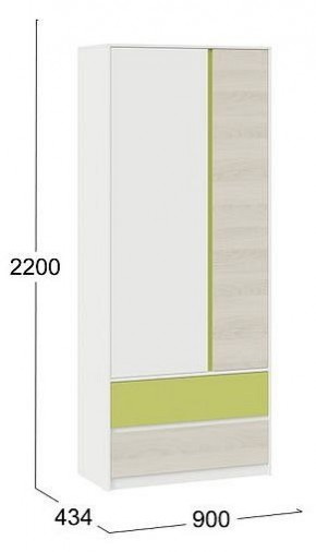 Шкаф платяной Сканди в Салехарде - salekhard.mebel24.online | фото 5