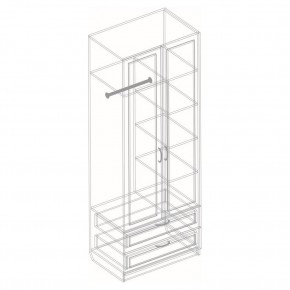 Шкаф "ДА-02" Александрия в Салехарде - salekhard.mebel24.online | фото 3