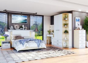 Шкаф "Милана" 2-х створчатый с 2 ящиками в Салехарде - salekhard.mebel24.online | фото 2