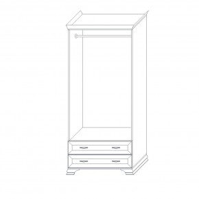 Шкаф распашной двухдверный с зеркалами Сиена в Салехарде - salekhard.mebel24.online | фото 6