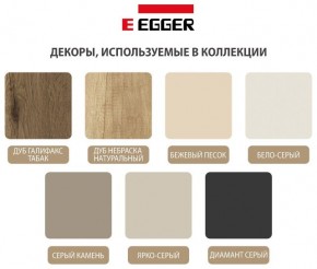 Шкаф распашной серия «ЗЕВС» (PL3/С1/PL2) Серый камень/Небраска натуральный в Салехарде - salekhard.mebel24.online | фото 3