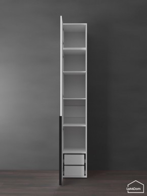 Шкаф с антресолью Linnea MHR-1A-4 2450х400х510 (Белый-М 11.1.1) в Салехарде - salekhard.mebel24.online | фото 6