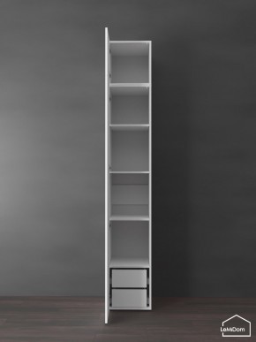 Шкаф с антресолью Linnea MHR-1POA-4 2450х400х510 (Белый-М 11.1.1) в Салехарде - salekhard.mebel24.online | фото 6