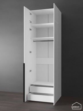 Шкаф с антресолью Linnea MHR-2A-3 2450х800х510 (Белый-М 11.1.2) в Салехарде - salekhard.mebel24.online | фото 5