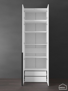 Шкаф с антресолью Linnea MHR-2A-4 2450х800х510 (Белый-М 11.1.2) в Салехарде - salekhard.mebel24.online | фото 6