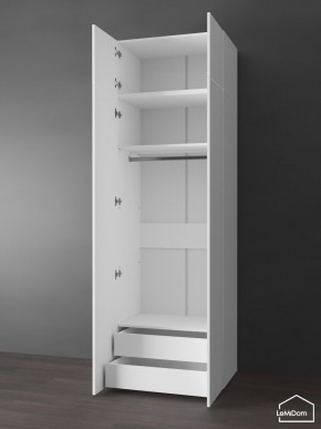 Шкаф с антресолью Linnea MHR-2POA-3 2450х800х510 (Белый-М 11.1.1) в Салехарде - salekhard.mebel24.online | фото 6