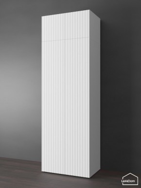 Шкаф с антресолью Linnea MHR-2POA-3 2450х800х510 (Белый-М 11.1.2) в Салехарде - salekhard.mebel24.online | фото