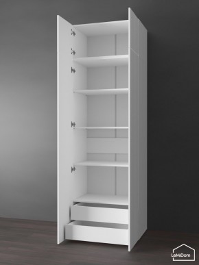 Шкаф с антресолью Linnea MHR-2POA-4 2450х800х510 (Белый-М 11.1.1) в Салехарде - salekhard.mebel24.online | фото 5