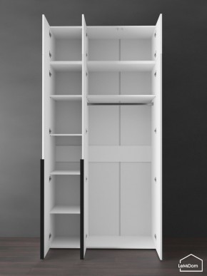 Шкаф с антресолью Linnea MHR-3A-1 2450х1200х510 (Белый-М 11.1.1) в Салехарде - salekhard.mebel24.online | фото 5