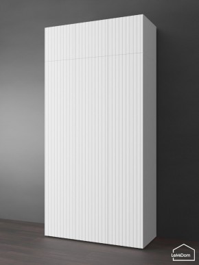 Шкаф с антресолью Linnea MHR-3POA-1 2450х1200х510 (Белый-М 11.1.1) в Салехарде - salekhard.mebel24.online | фото