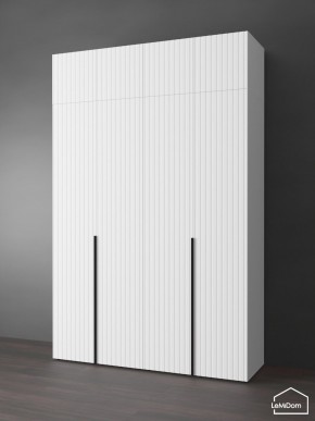 Шкаф с антресолью Linnea MHR-4A-1 2450х1600х510 (Белый-М 11.1.2) в Салехарде - salekhard.mebel24.online | фото 1