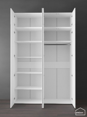 Шкаф с антресолью Linnea MHR-4POA-1 2450х1600х510 (Белый-М 11.1.1) в Салехарде - salekhard.mebel24.online | фото 4