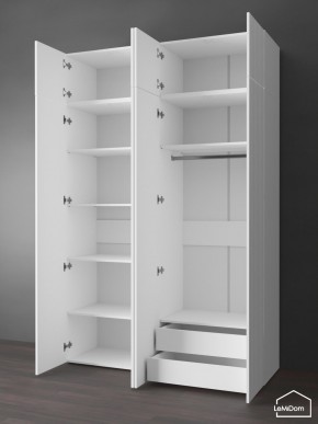 Шкаф с антресолью Linnea MHR-4POA-2 2450х1600х510 (Белый-М 11.1.2) в Салехарде - salekhard.mebel24.online | фото 6