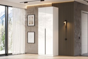 Шкаф ШК-5 + 2 полки (800) Белый текстурный в Салехарде - salekhard.mebel24.online | фото 2