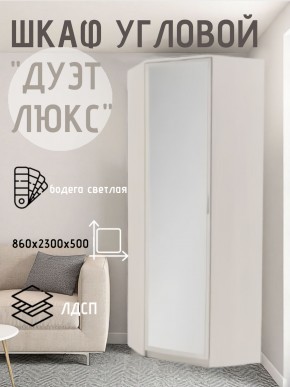Шкаф угловой Дуэт Люкс с зеркалом в Салехарде - salekhard.mebel24.online | фото 6