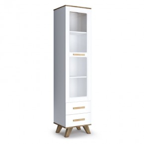 Шкаф-витрина 450 Вега Скандинавия в Салехарде - salekhard.mebel24.online | фото 1