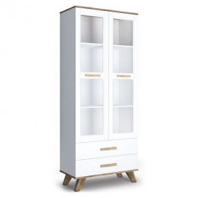 Шкаф-витрина 800 Вега Скандинавия в Салехарде - salekhard.mebel24.online | фото 1