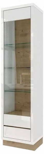 Шкаф-витрина Балтимор 414.03 в Салехарде - salekhard.mebel24.online | фото