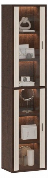 Шкаф-витрина Домино СУ(ш1в2)+2ФС в Салехарде - salekhard.mebel24.online | фото 2