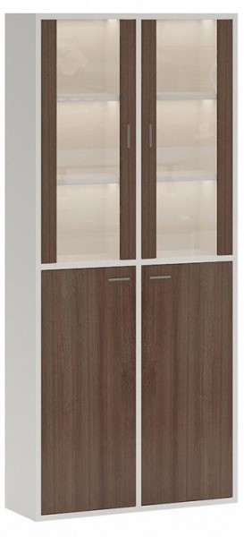 Шкаф-витрина Домино СУ(ш2в2)+2ФС+2ФГ в Салехарде - salekhard.mebel24.online | фото 2