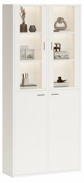 Шкаф-витрина Домино СУ(ш2в2)+2ФС+2ФГ в Салехарде - salekhard.mebel24.online | фото 2
