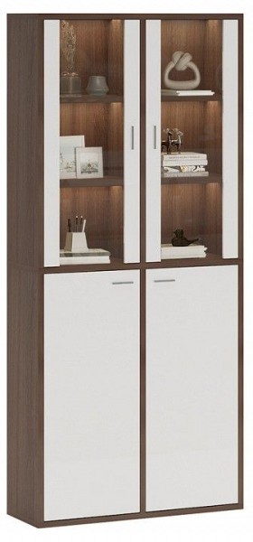 Шкаф-витрина Домино СУ(ш2в2)+2ФС+2ФГ в Салехарде - salekhard.mebel24.online | фото 2
