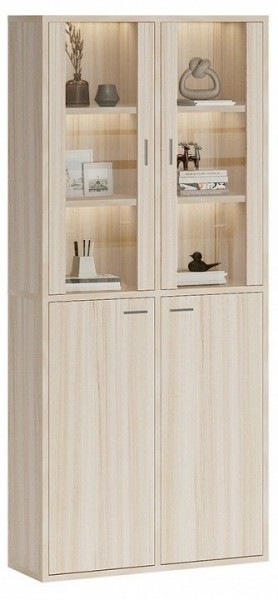 Шкаф-витрина Домино СУ(ш2в2)+2ФС+2ФГ в Салехарде - salekhard.mebel24.online | фото 2