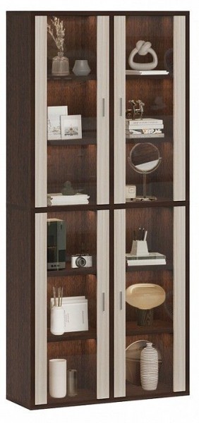 Шкаф-витрина Домино СУ(ш2в2)+4ФС в Салехарде - salekhard.mebel24.online | фото 2