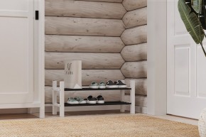 Скамья 85х37 Кантри для обуви белая в Салехарде - salekhard.mebel24.online | фото 4