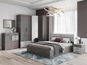 Спальня Теана Ясень Анкор темный/Мрамор лайт в Салехарде - salekhard.mebel24.online | фото