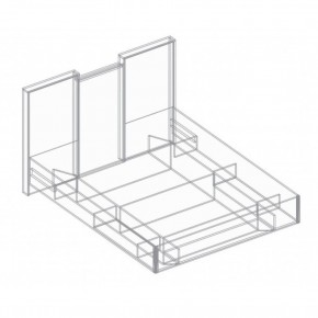 Спальный гарнитур Александрия (модульный) в Салехарде - salekhard.mebel24.online | фото 3