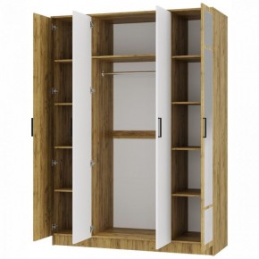 Спальный гарнитур Евро (модульный) Крафт/Белый в Салехарде - salekhard.mebel24.online | фото 24