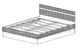 ОЛИВИЯ Спальный гарнитур МДФ (модульный) в Салехарде - salekhard.mebel24.online | фото 6