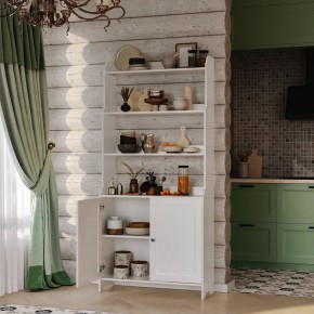Стеллаж 20 Вествик, массив сосны, цвет белый в Салехарде - salekhard.mebel24.online | фото 4